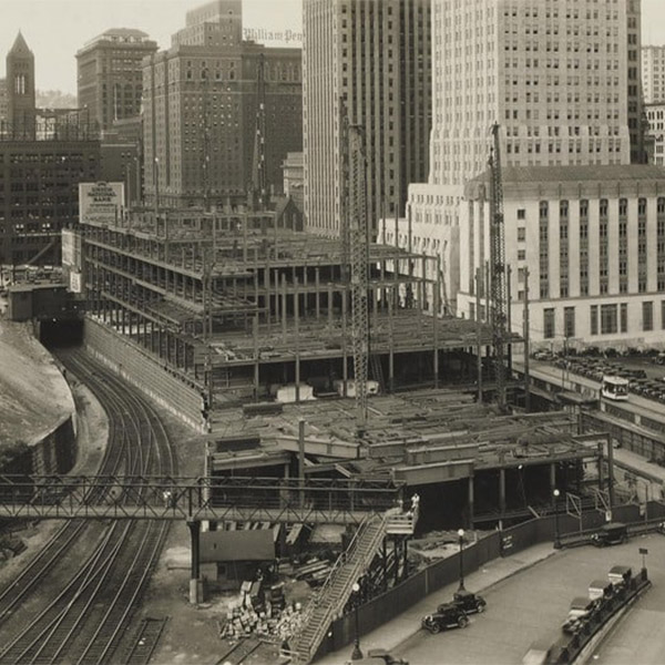 1932 Downtown Pittsburgh photo