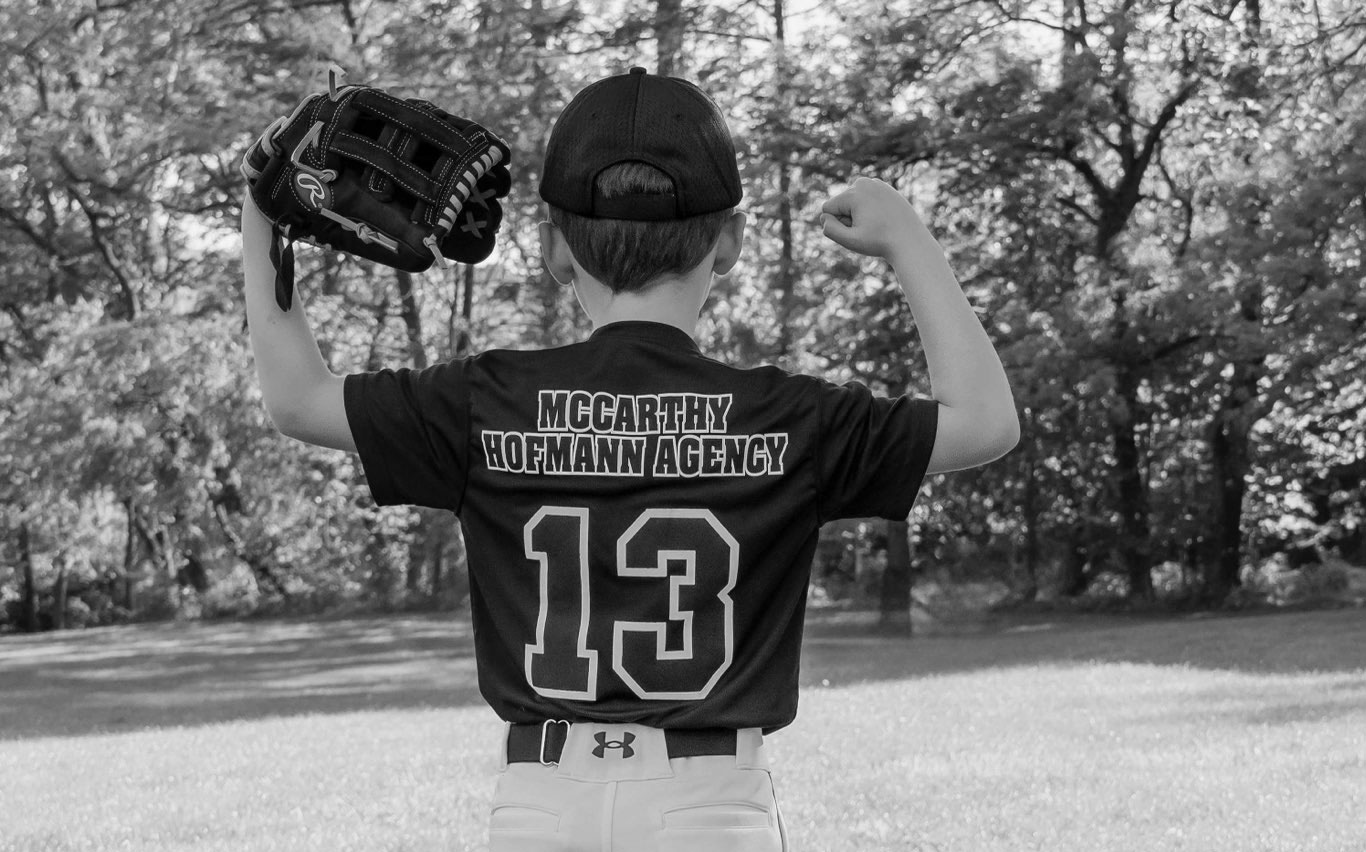 McCarthy Hofmann Agency is a proud sponsor of youth baseball photo